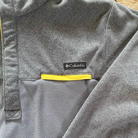 Men’s Columbia Gray Pullover Fleece! - Picture 3 of 6